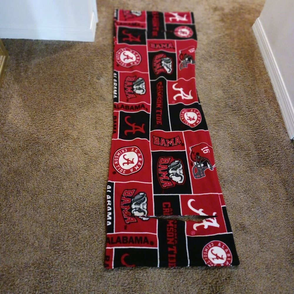 Alabama "bama" Crimson Tide Knit Keyhole Scarf